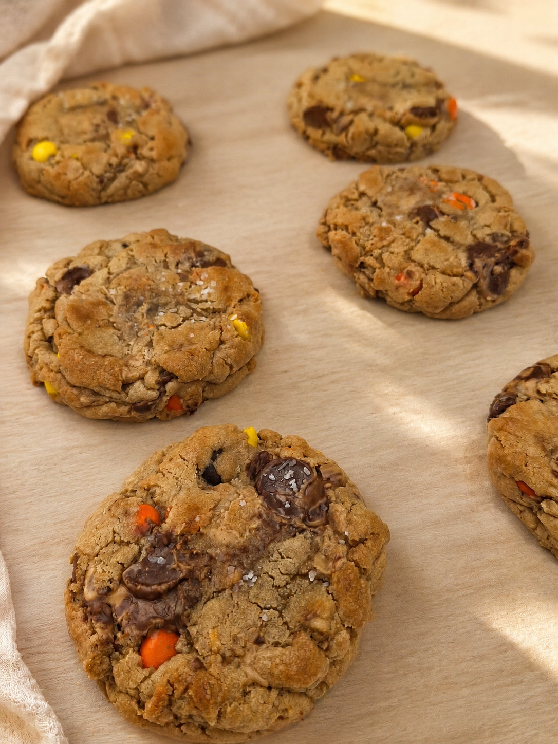 Peanut butter candy cookies